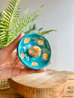 Bud vase trinket dish