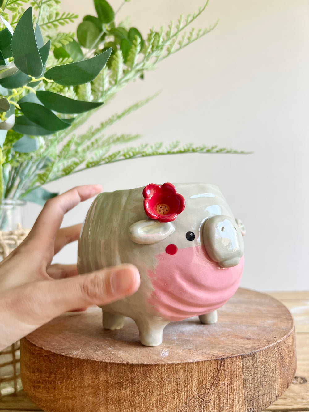 LARGE MOO DENG planter #1, photo 10 of 15