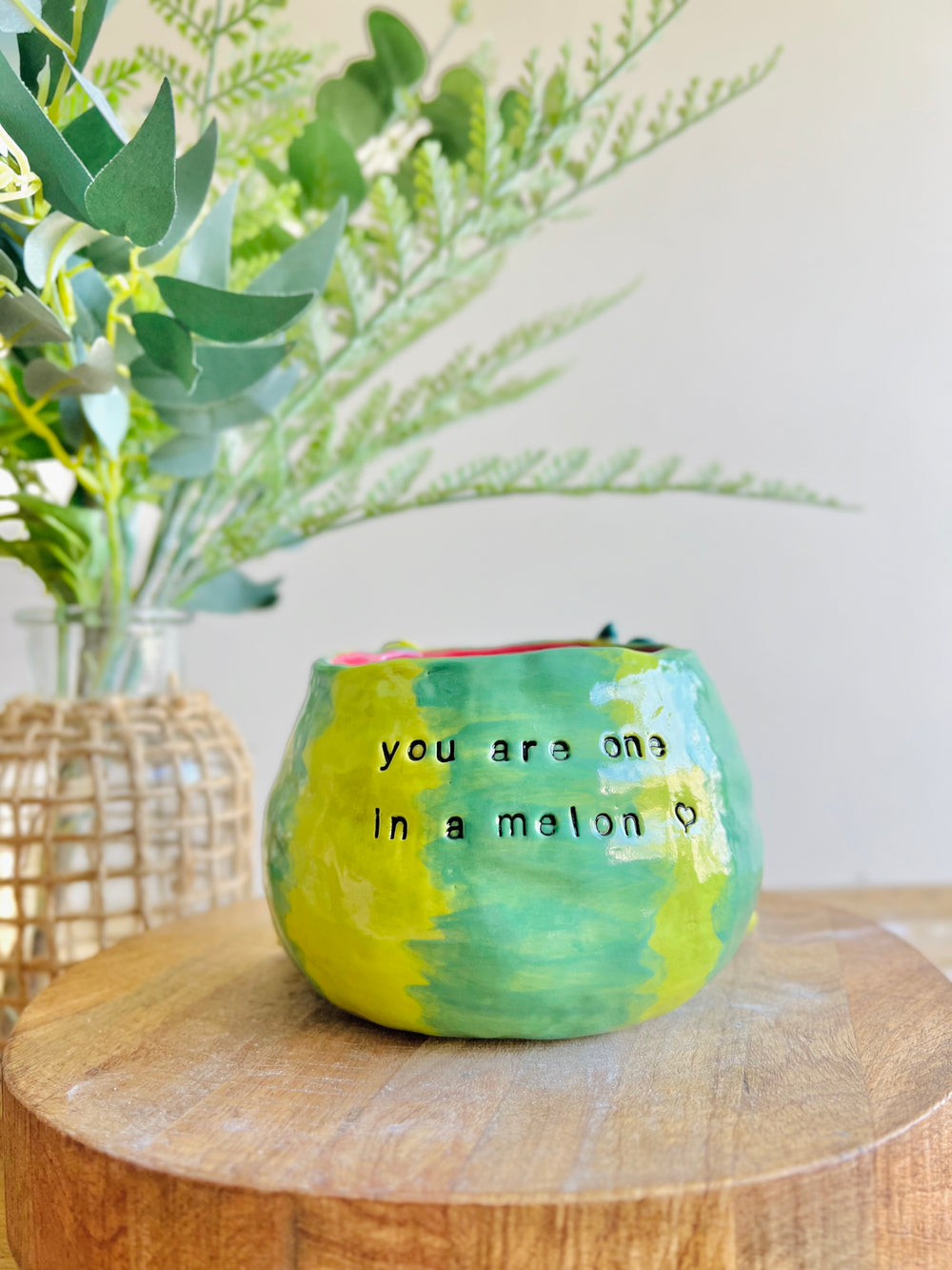 One in a melon pun love watermelon pot, photo 3 of 14