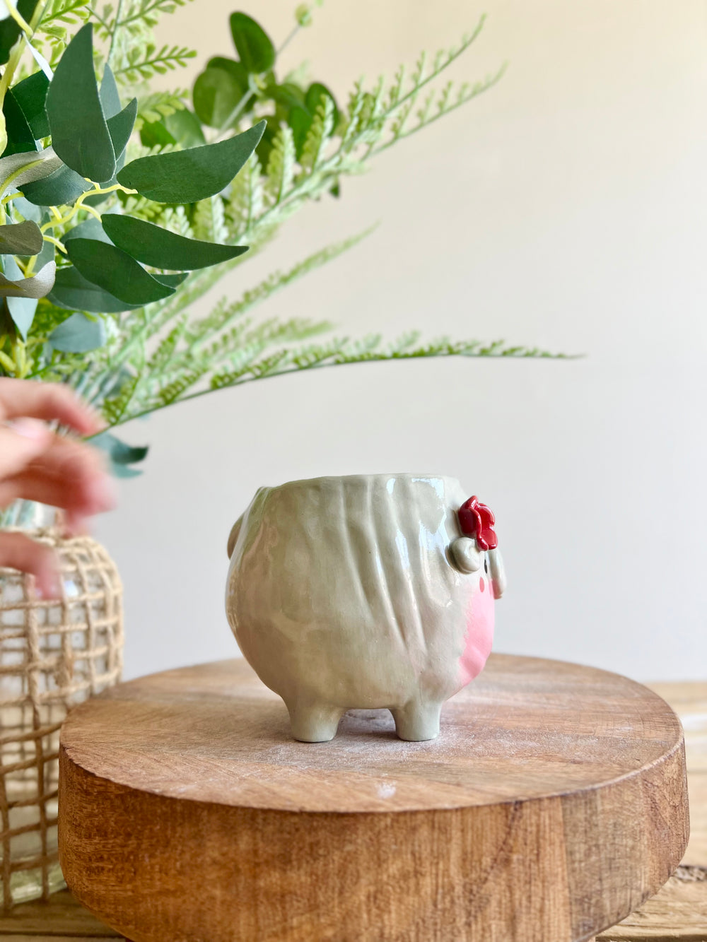 MOO DENG small planter #5, photo 4 of 12