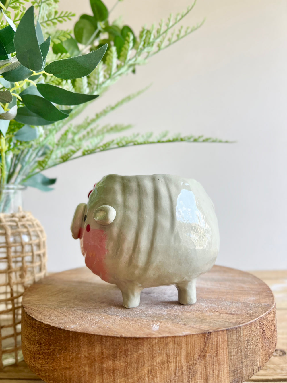 LARGE MOO DENG planter #1, photo 7 of 15