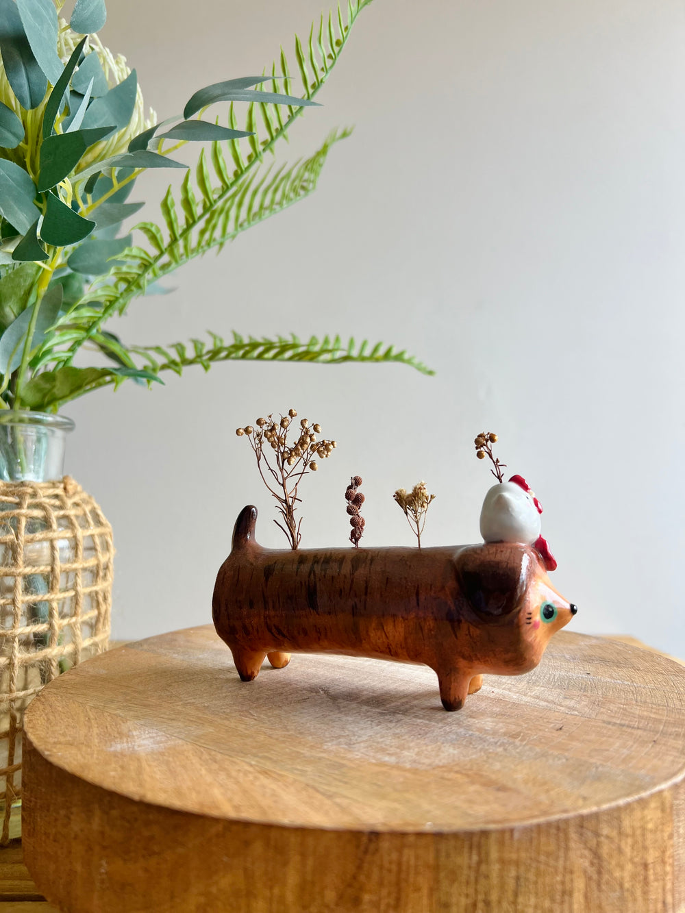 Long dog bud vase, photo 1 of 11