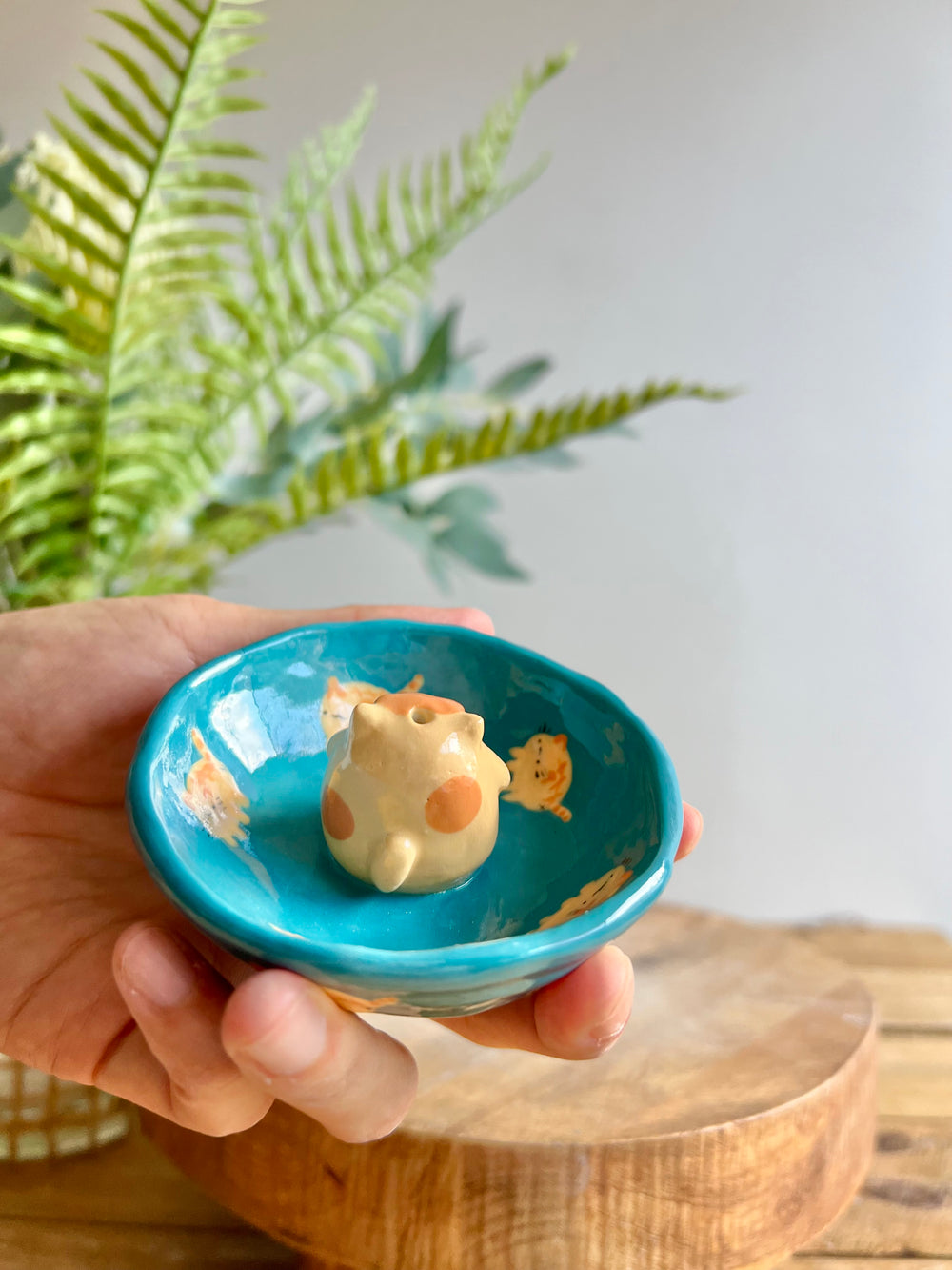 Bud vase trinket dish, photo 6 of 12