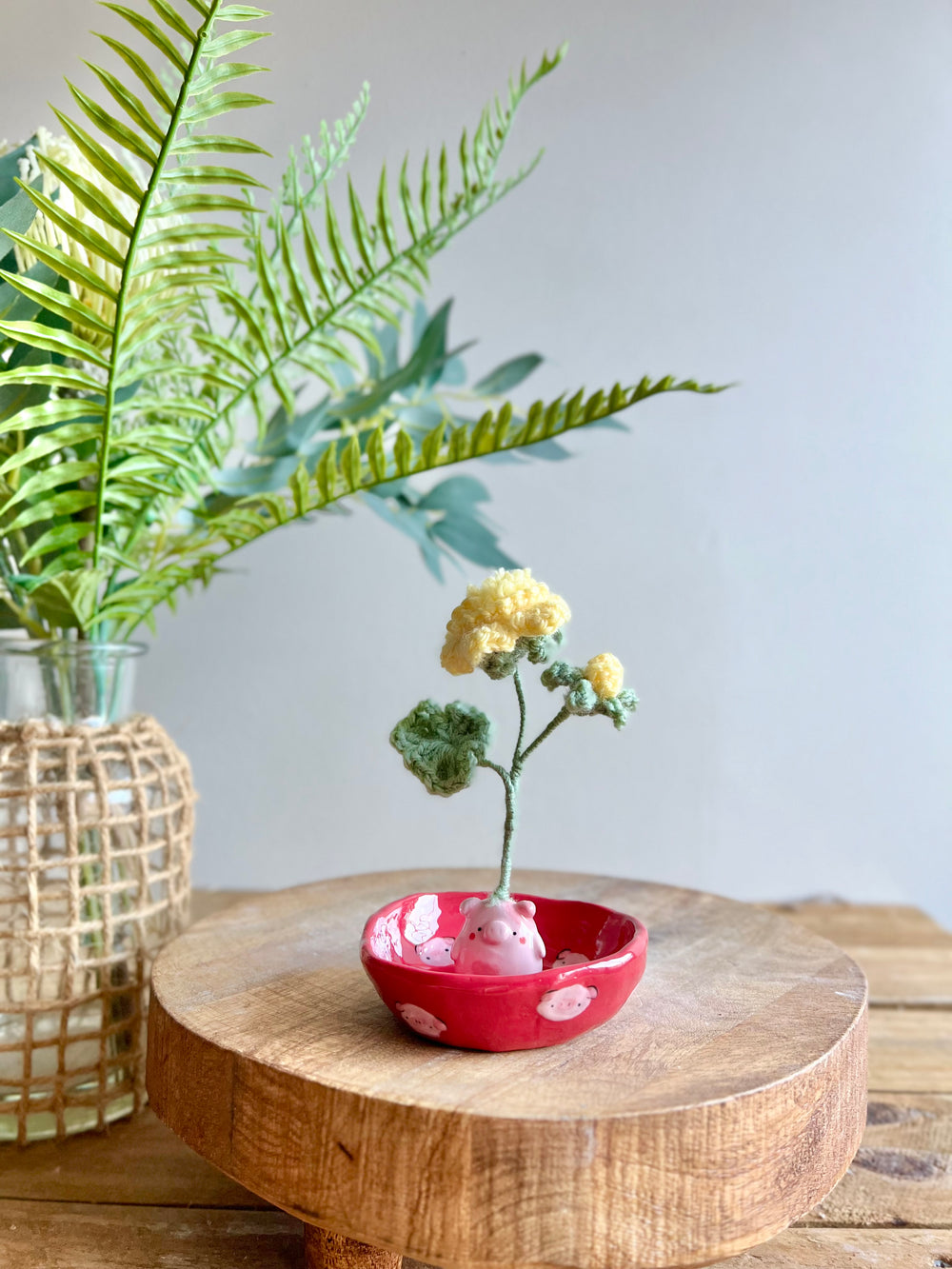 Bud vase trinket dish, photo 1 of 10