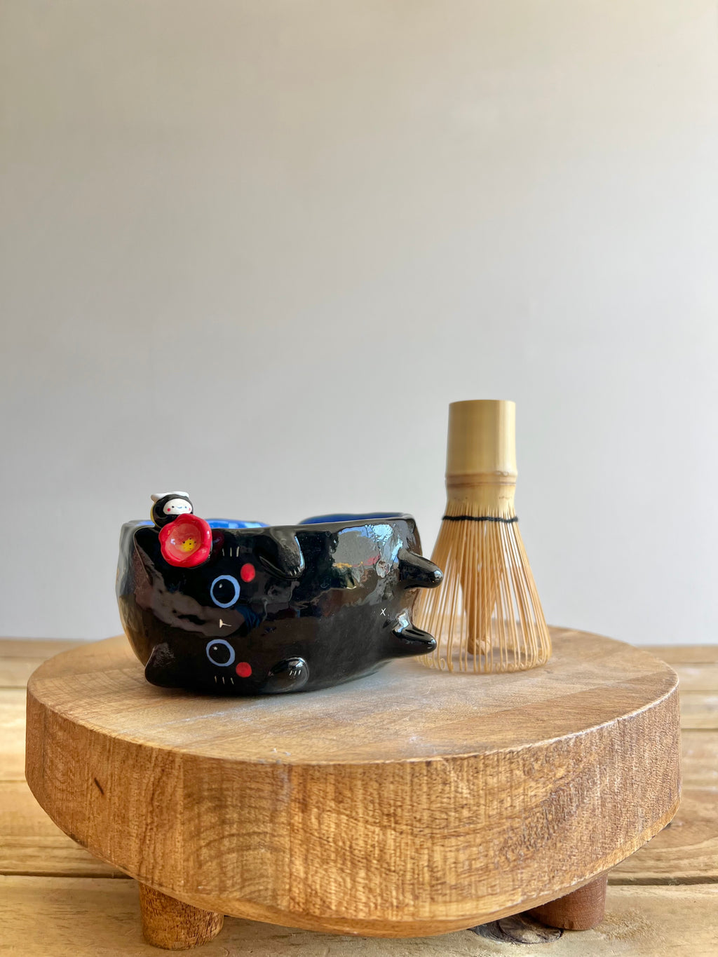 Black Cat Matcha Bowl