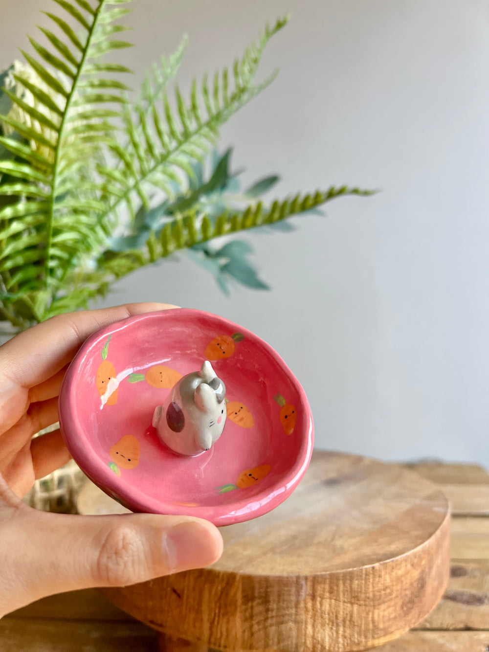 Bud vase trinket dish, photo 8 of 15