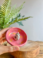 Bud vase trinket dish