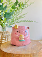 Butter pancake love pun pig pot