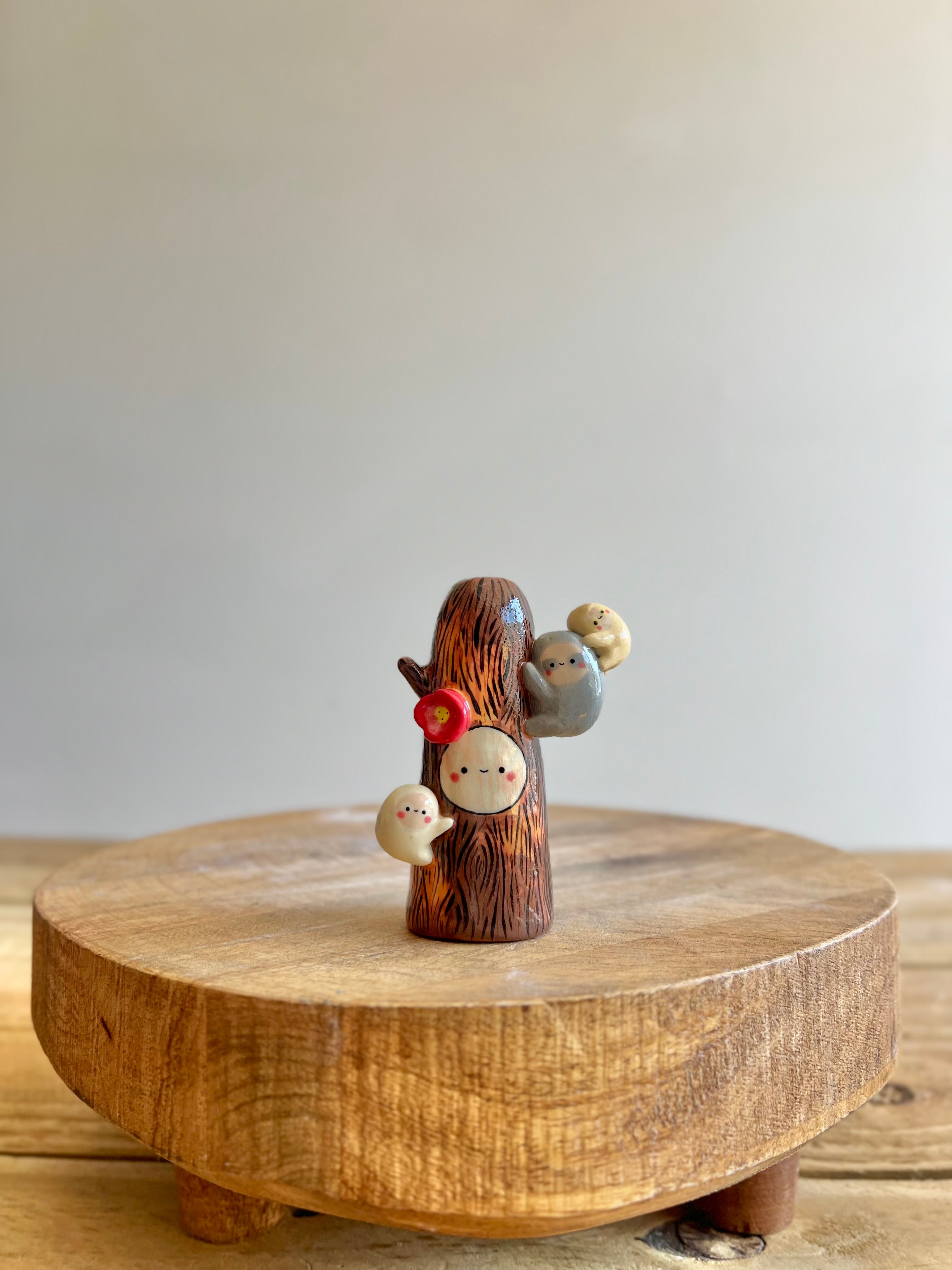 Happy Tree Bud Vase