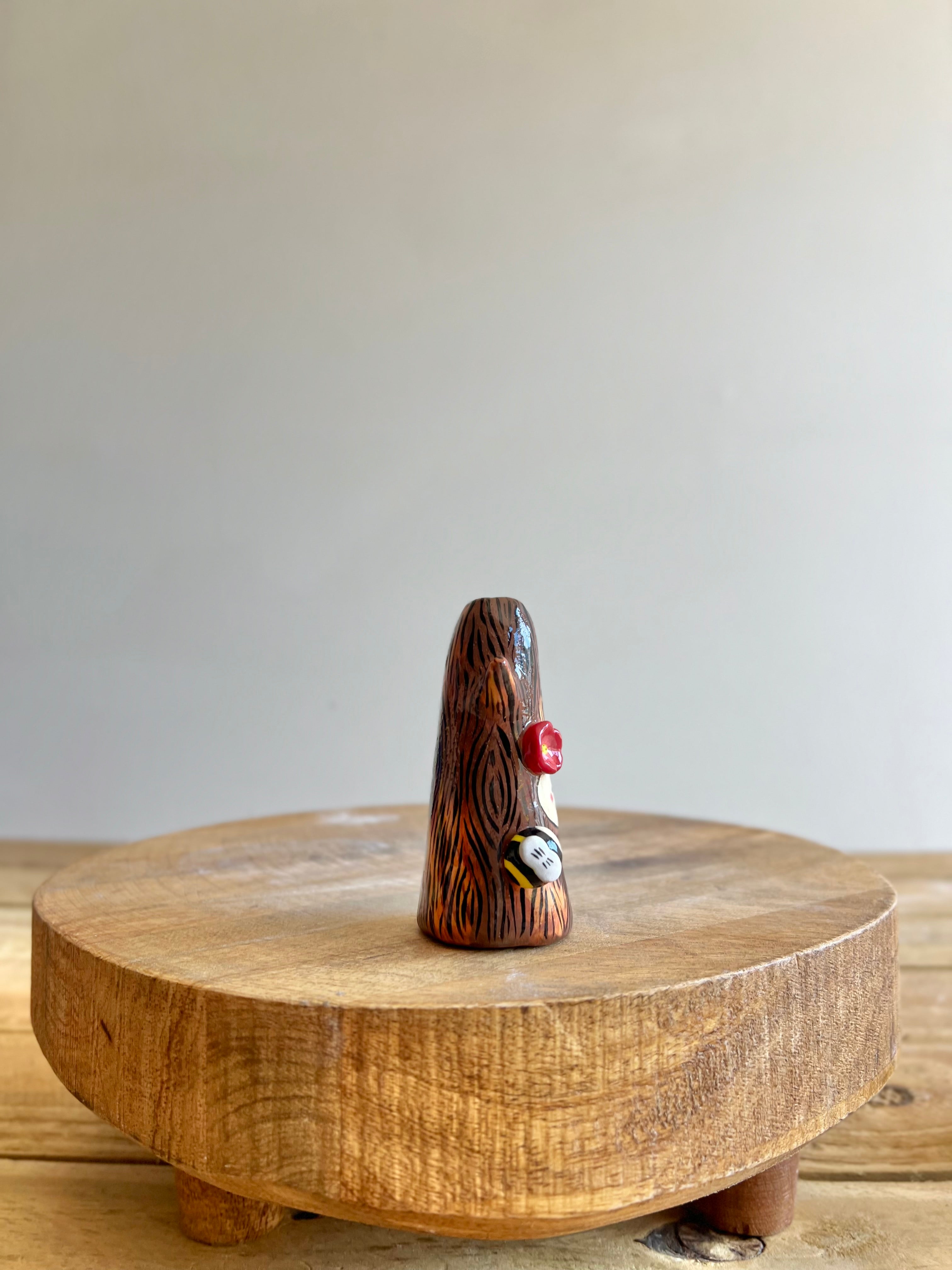 Happy Tree Bud Vase
