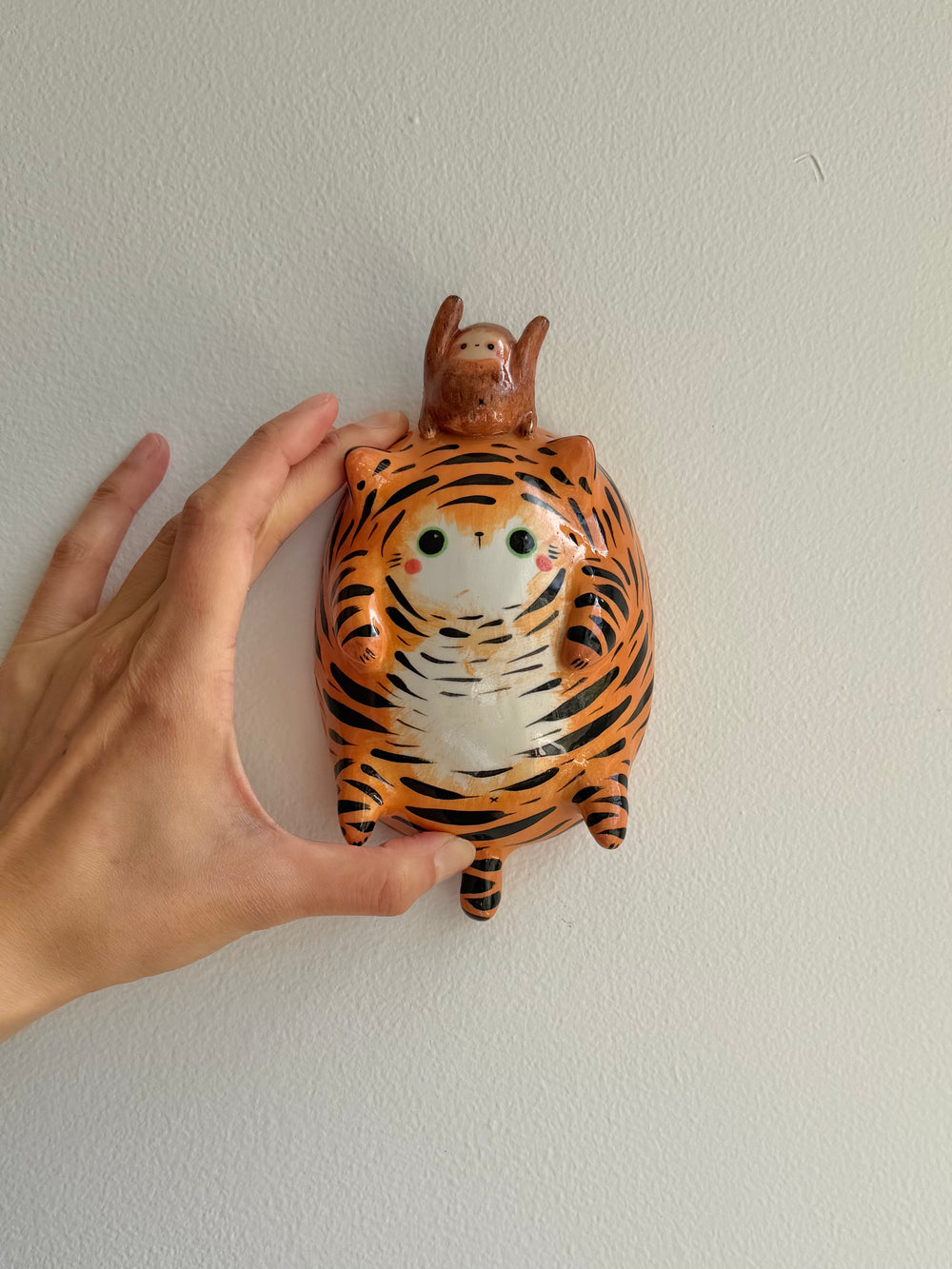 Chubby Cat Wall Sculpture 1 — image 1, photo 2 of 4