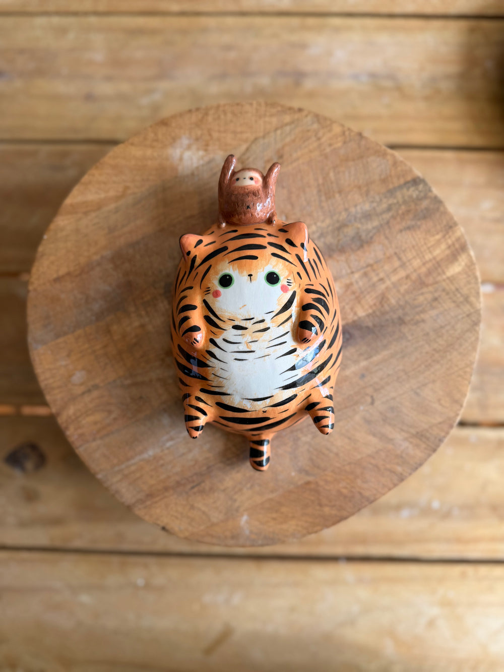 Chubby Cat Wall Sculpture 1 — image 3, photo 3 of 4