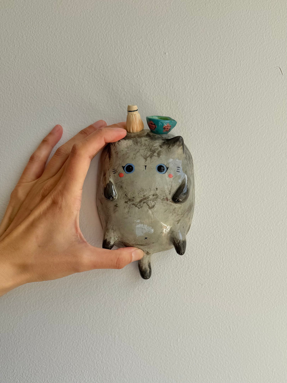 Chubby Cat Wall Sculpture 2 — image 1, photo 2 of 3