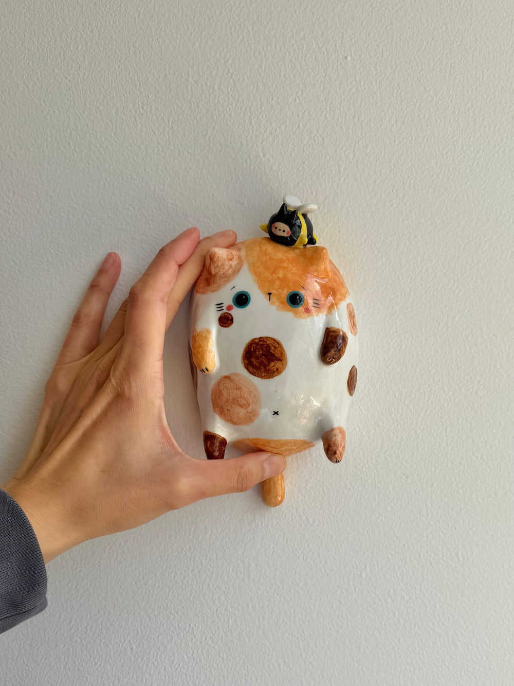 Chubby Cat Wall Sculpture 3 — image 3, photo 3 of 3