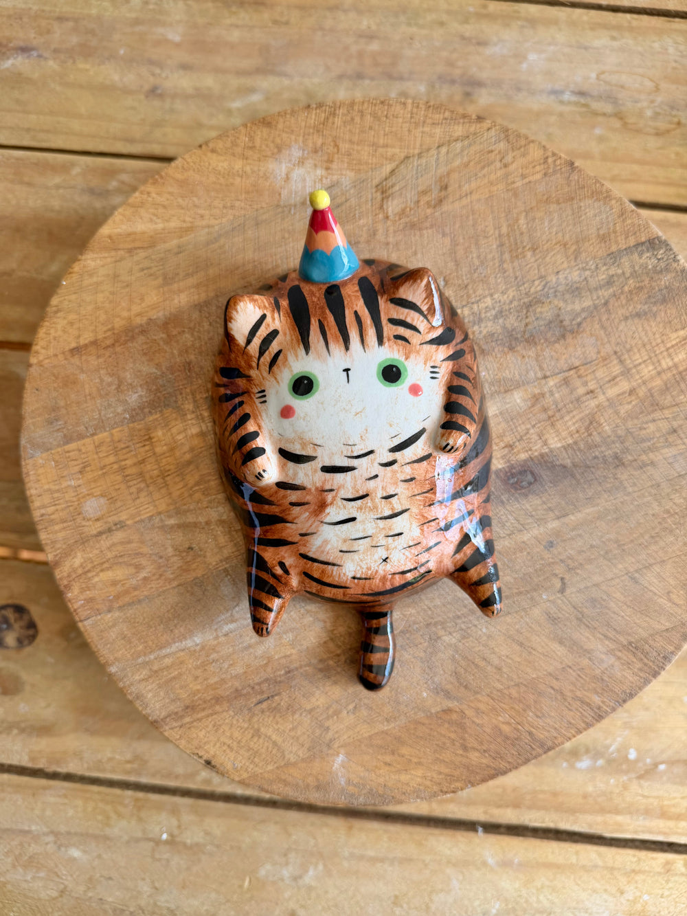 Chubby Cat Wall Sculpture 4 — image 2, photo 1 of 3