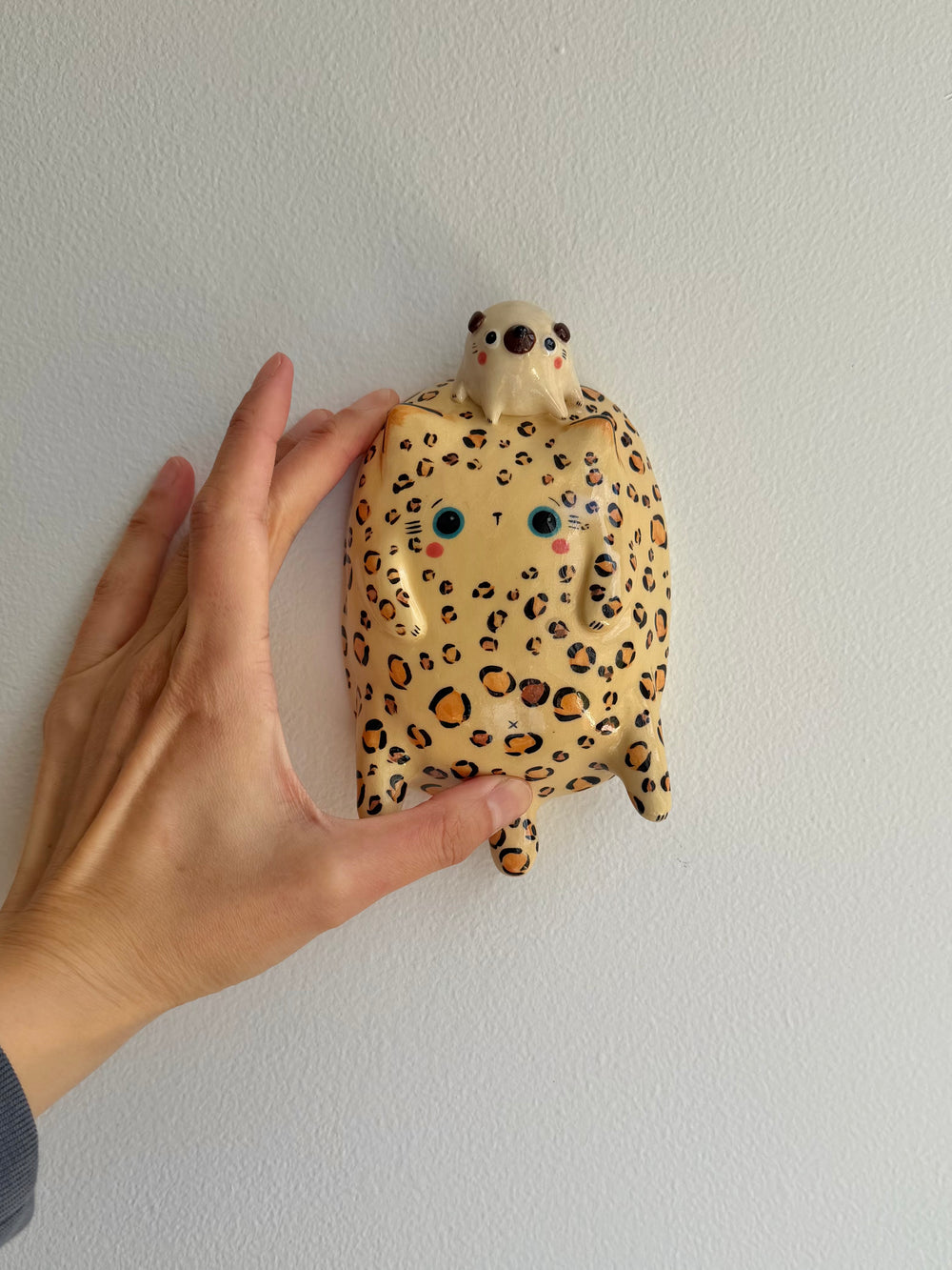 Chubby Cat Wall Sculpture 6 — image 1, photo 2 of 4