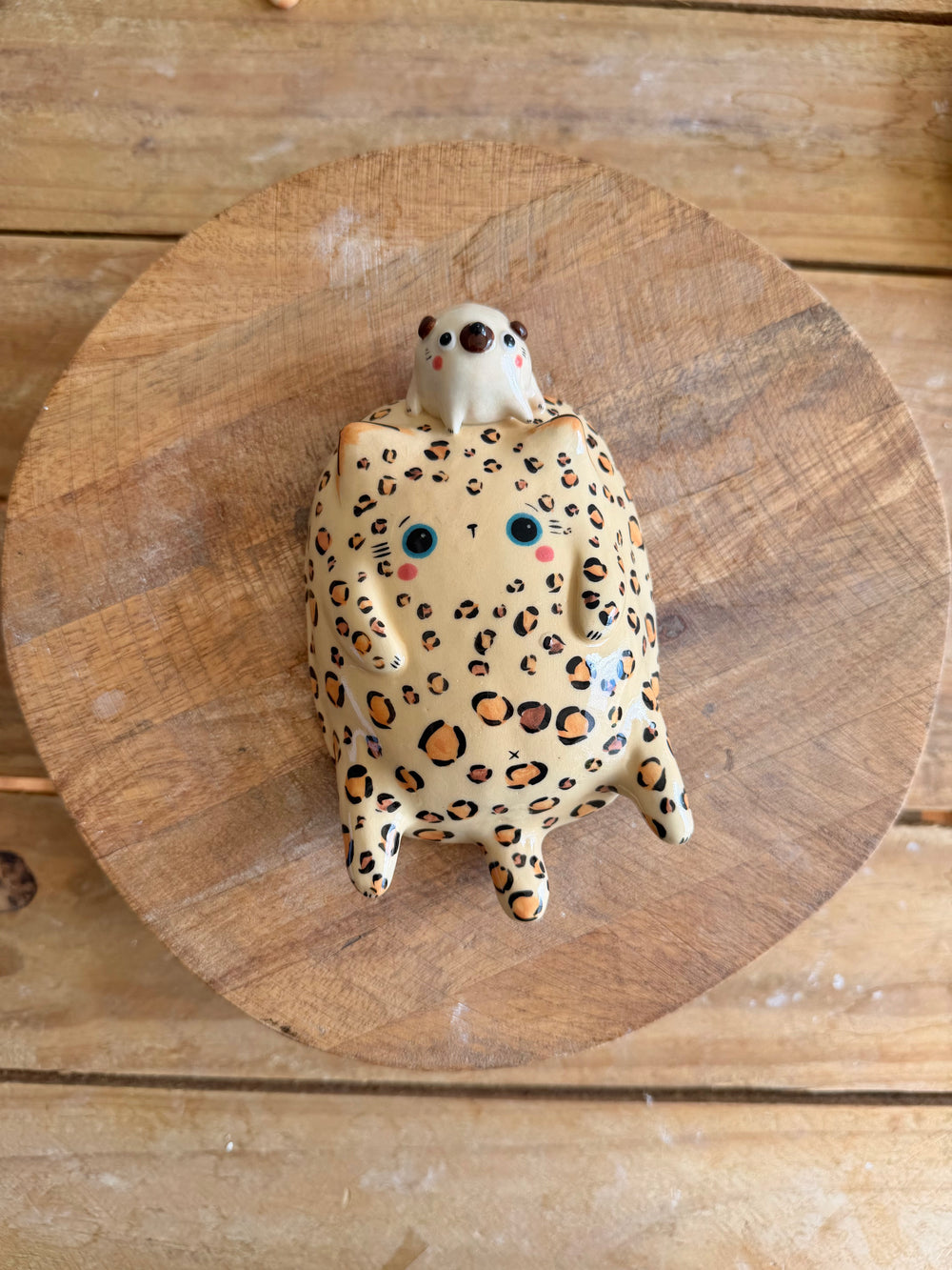 Chubby Cat Wall Sculpture 6 — image 2, photo 1 of 4