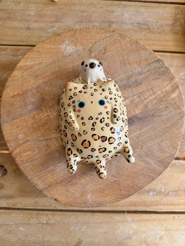 Chubby Cat Wall Sculpture 6 — image 2
