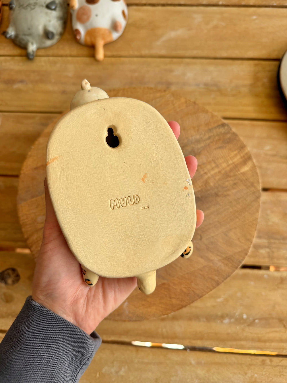 Chubby Cat Wall Sculpture 6 — image 3, photo 3 of 4