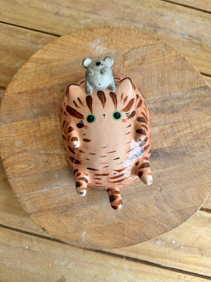 Chubby Cat Wall Sculpture 8 — image 2