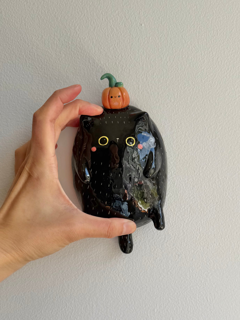 Chubby Cat Wall Sculpture 12 — image 1, photo 2 of 3