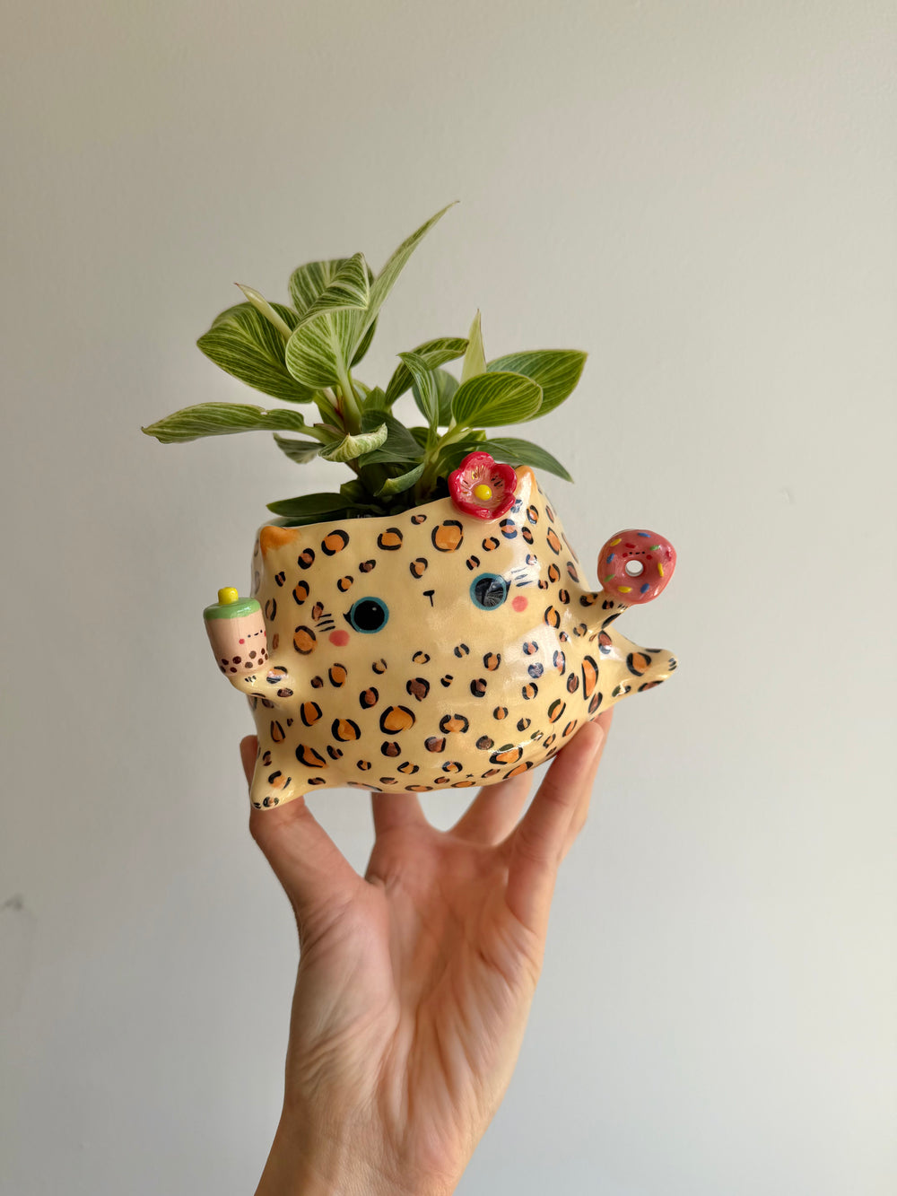 Sugar Rush Chubby Cat Planter — image 1, photo 1 of 10
