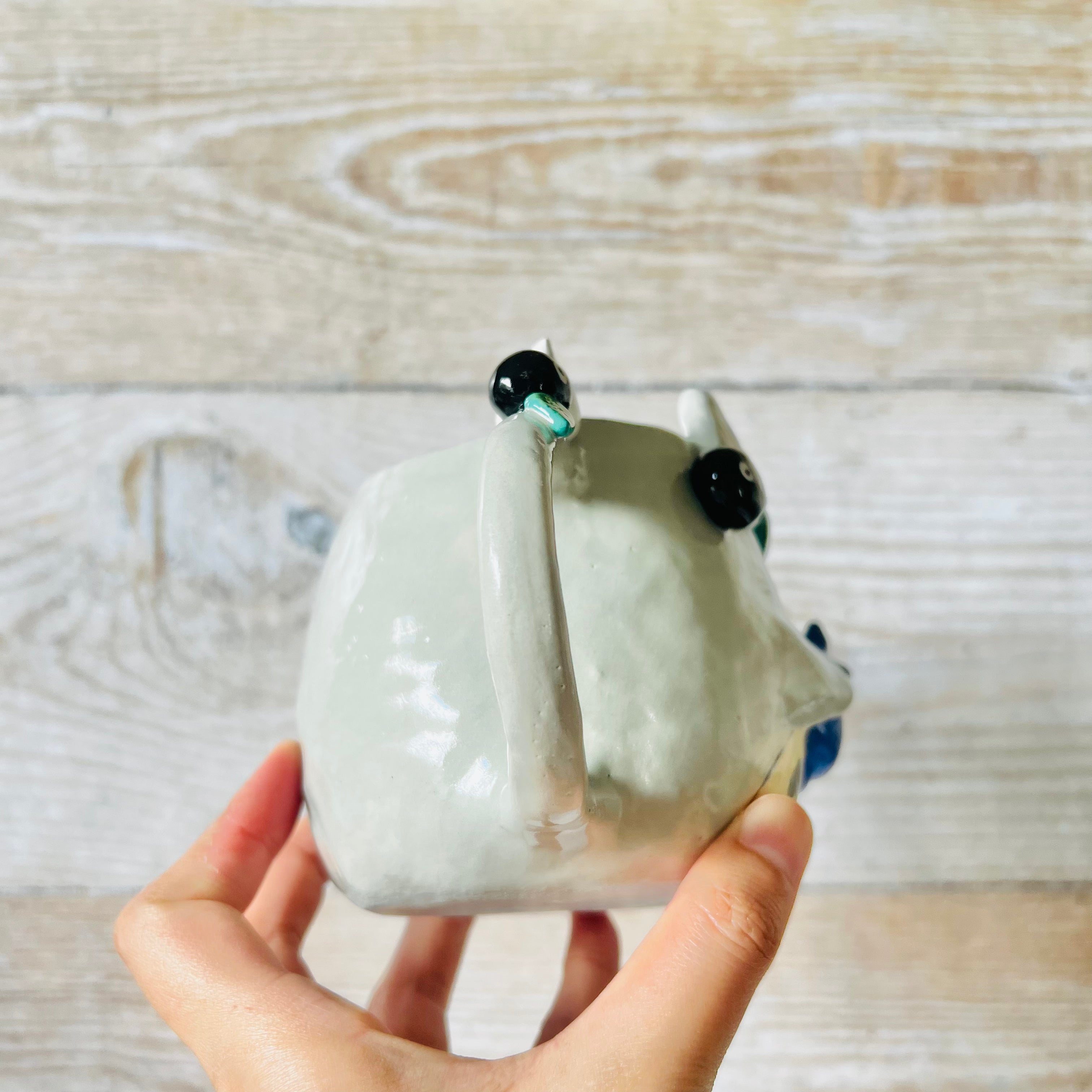 TOTORO MUG with Chibi Totoro and soot sprite friends