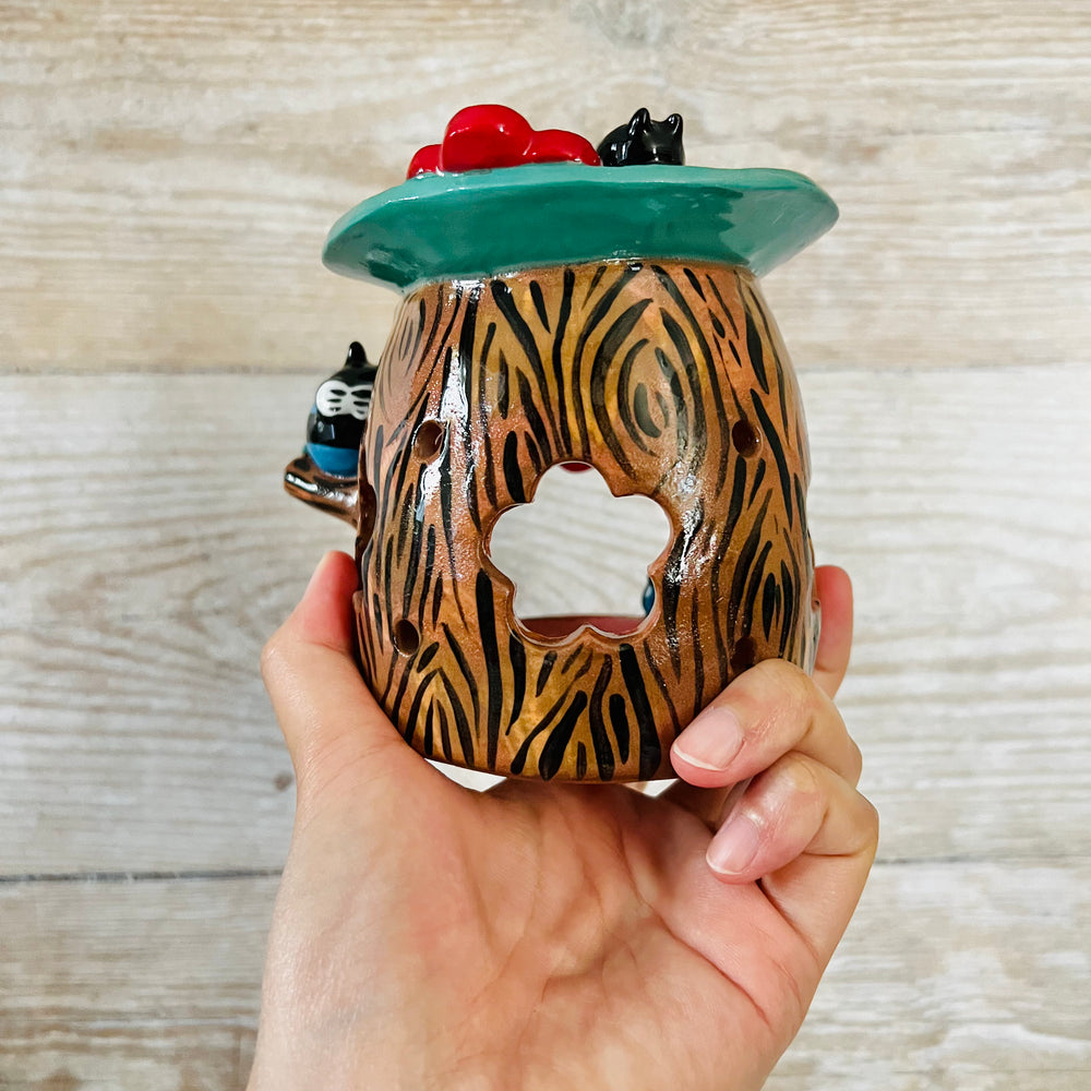 Blue Banded Bees Happy Tree Oil Burner, photo 4 of 6
