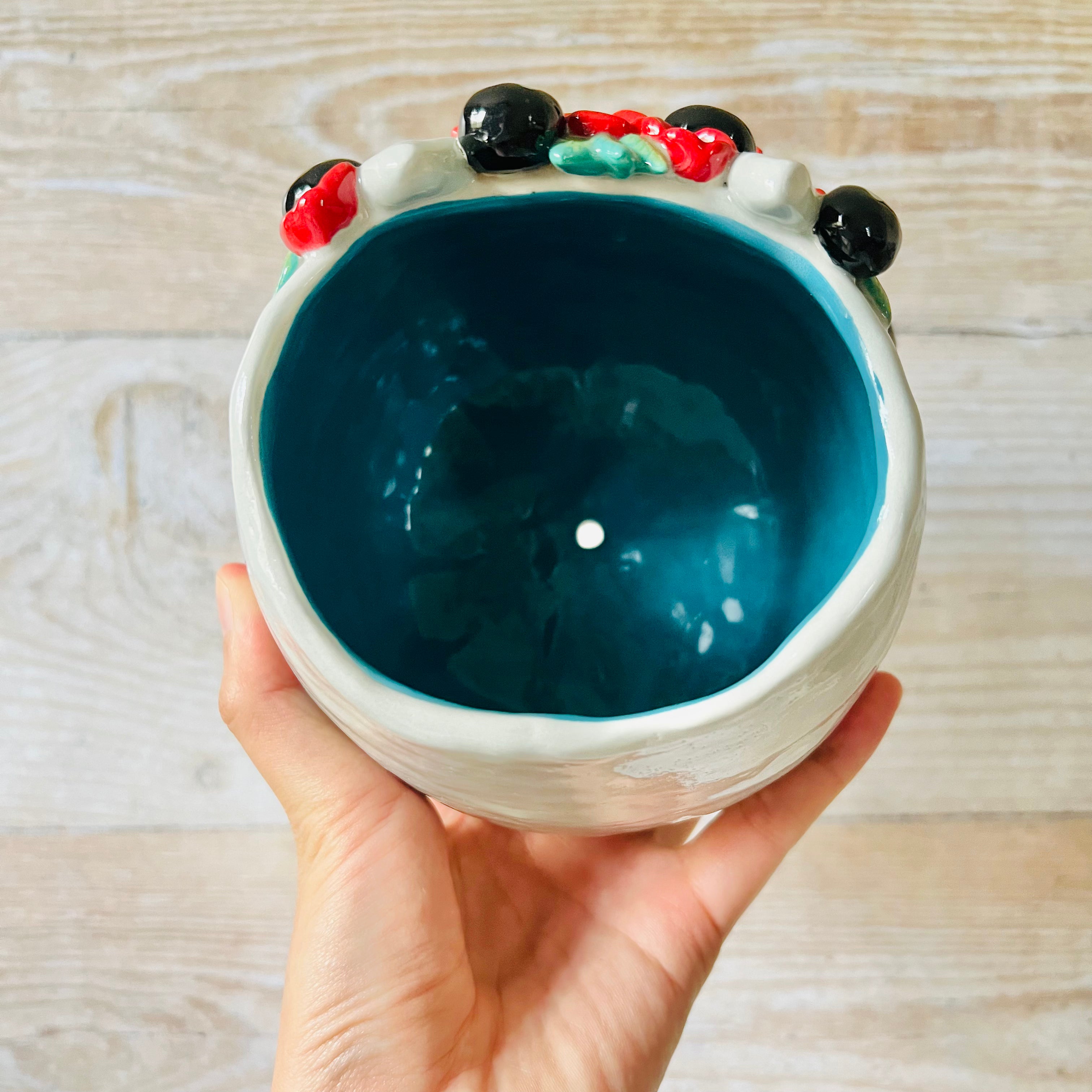 Flower crown Totoro Pot with Totoro friends