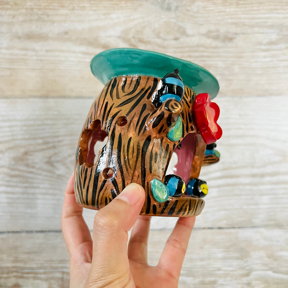 Blue Banded Bees Happy Tree Oil Burner, photo 2 of 6