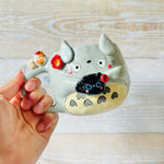 TOTORO MUG with CAT mug friends