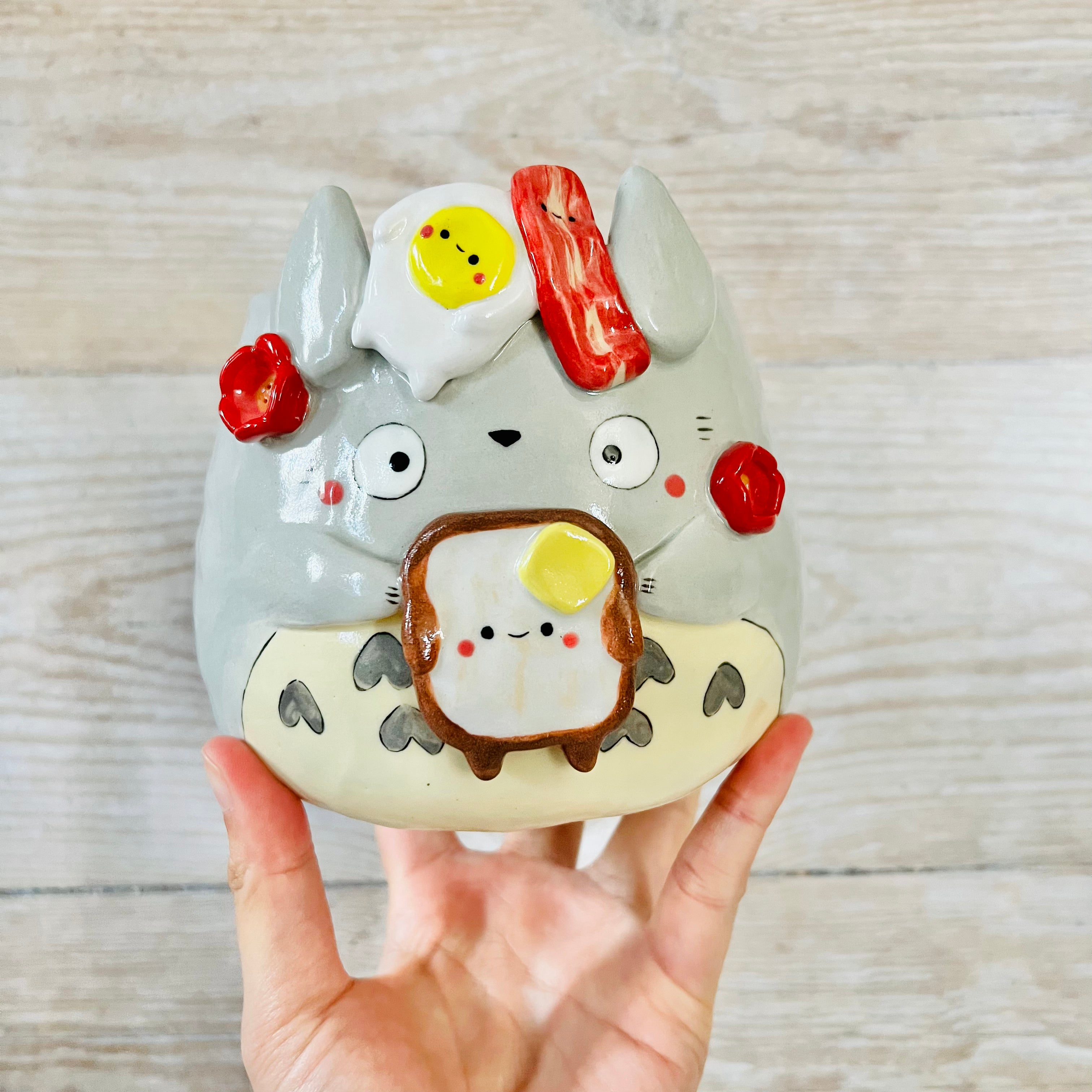 Totoro Breakfast Pot