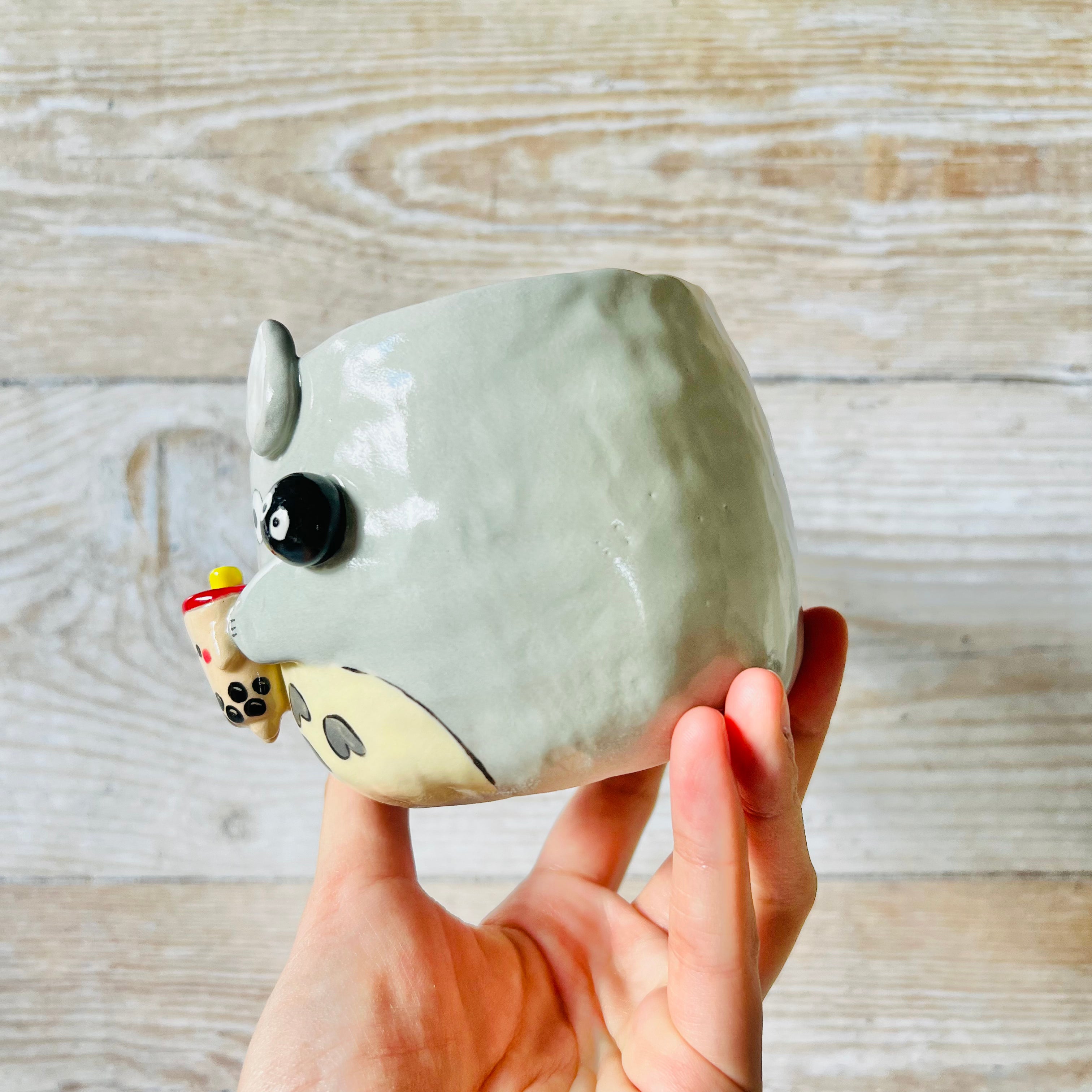 TOTORO MUG with BBT and Chibi Totoro friends