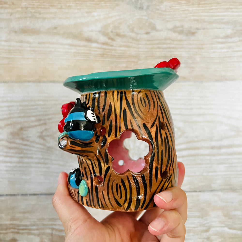 Blue Banded Bees Happy Tree Oil Burner, photo 3 of 6