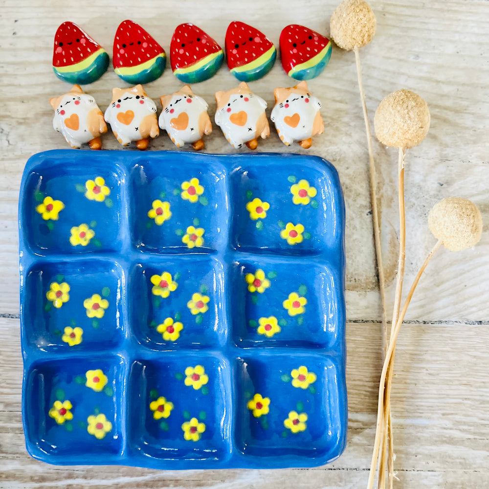 TIC TAC TOE - watermelons and cats, photo 1 of 2
