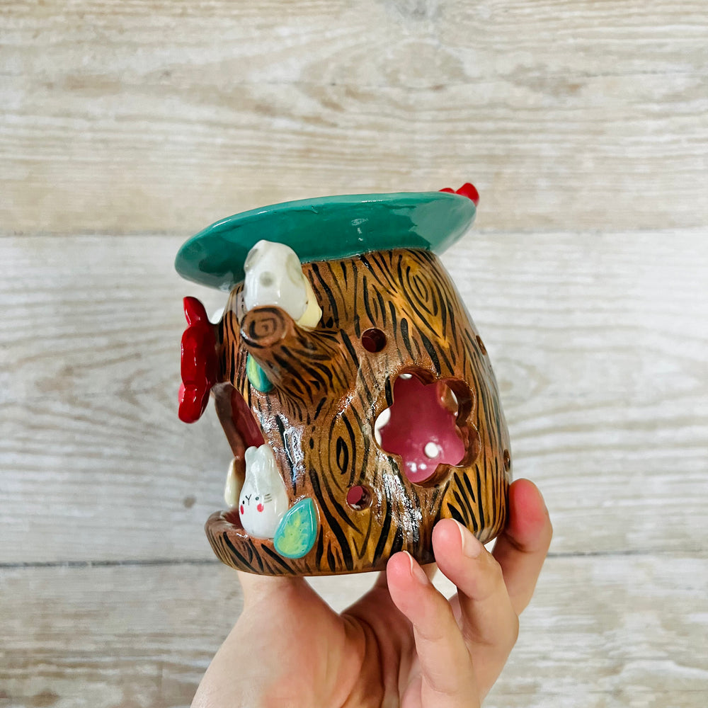 Bunny friend Happy Tree Oil Burner, photo 3 of 6