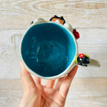 TOTORO MUG with bee mug and bee friends