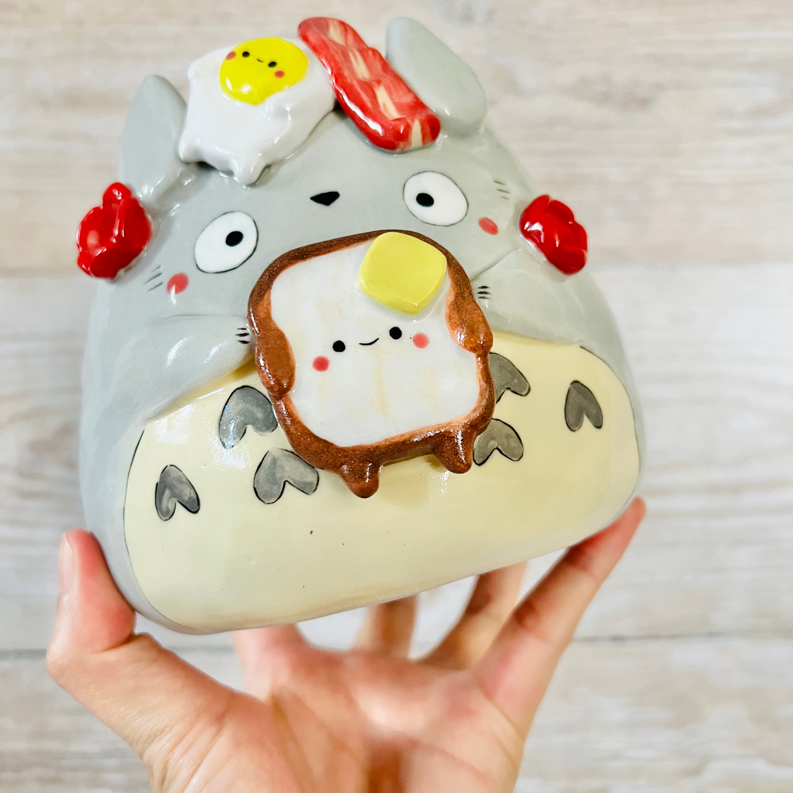 Totoro Breakfast Pot