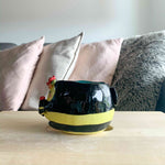 Flowery Honey Bee with Bee Babee Pot