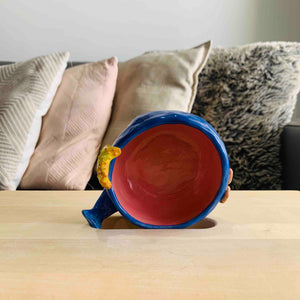 Whale Snack Bowl with Starfish and Barnacle Friends