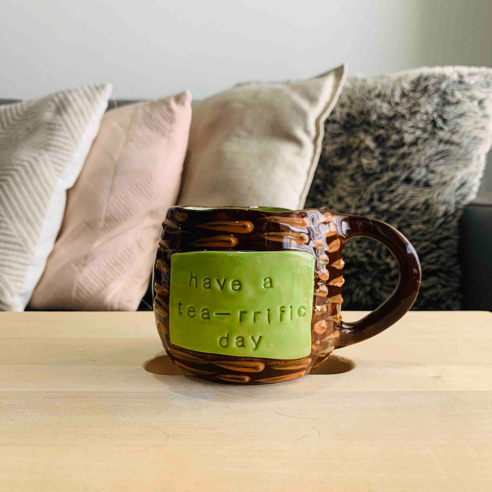 "Hi Sweet-Tea" Echidna Tea Pun Mug - Approx 300-350ml, photo 2 of 4