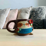 "Hi Sweet-Tea" Sloth Tea Pun Mug - Approx 300-350ml