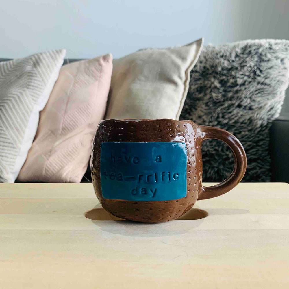 "Hi Sweet-Tea" Sloth Tea Pun Mug - Approx 300-350ml, photo 2 of 4