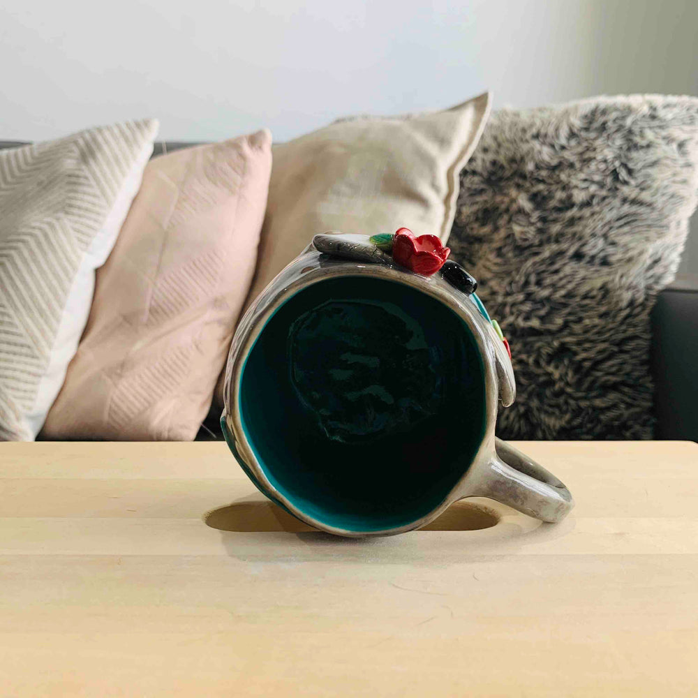 "Hello Cute-Tea" Koala Tea Pun Mug - Approx 300-350ml, photo 4 of 4