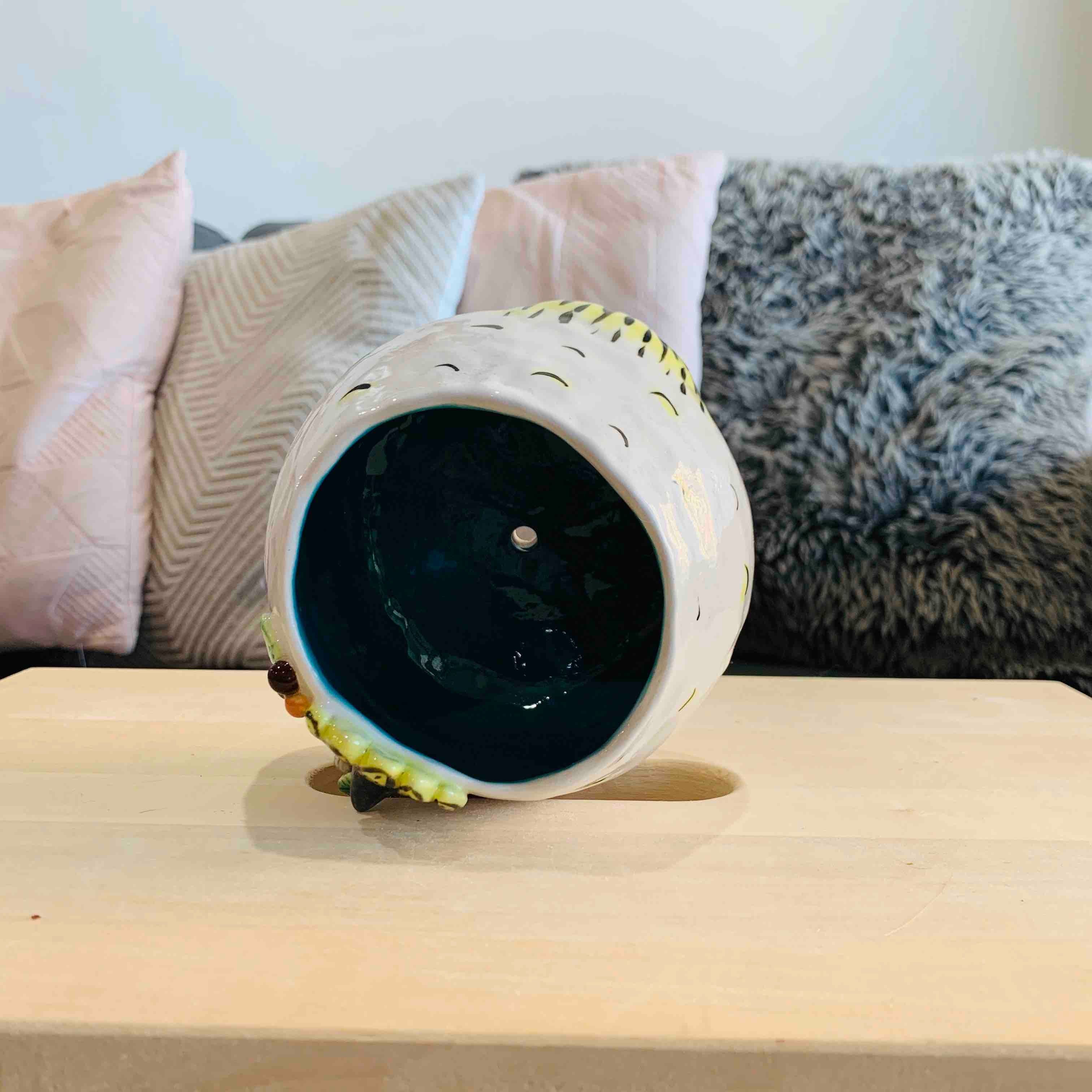 Small Cockatoo Pot with Koala Friend