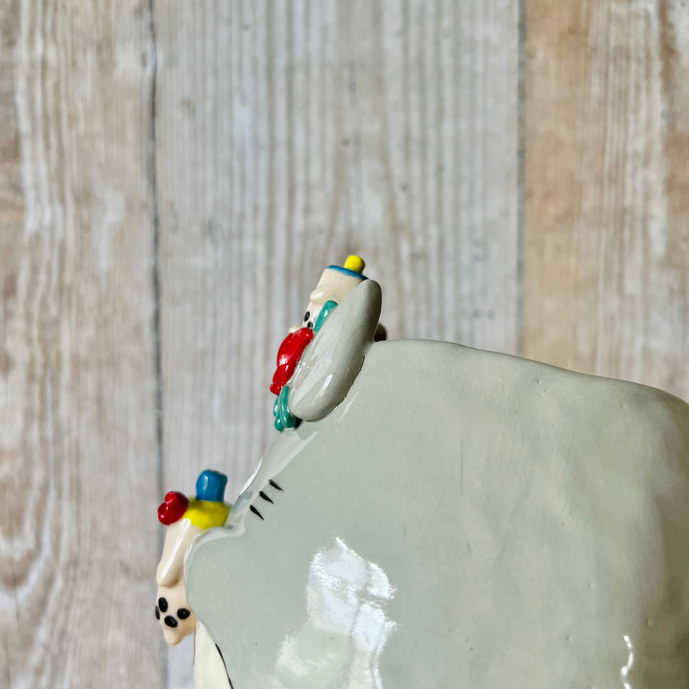 Flowery TOTORO POT with bubble tea and soot sprite friends, photo 9 of 9