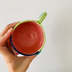 Rainbow lorikeet mug