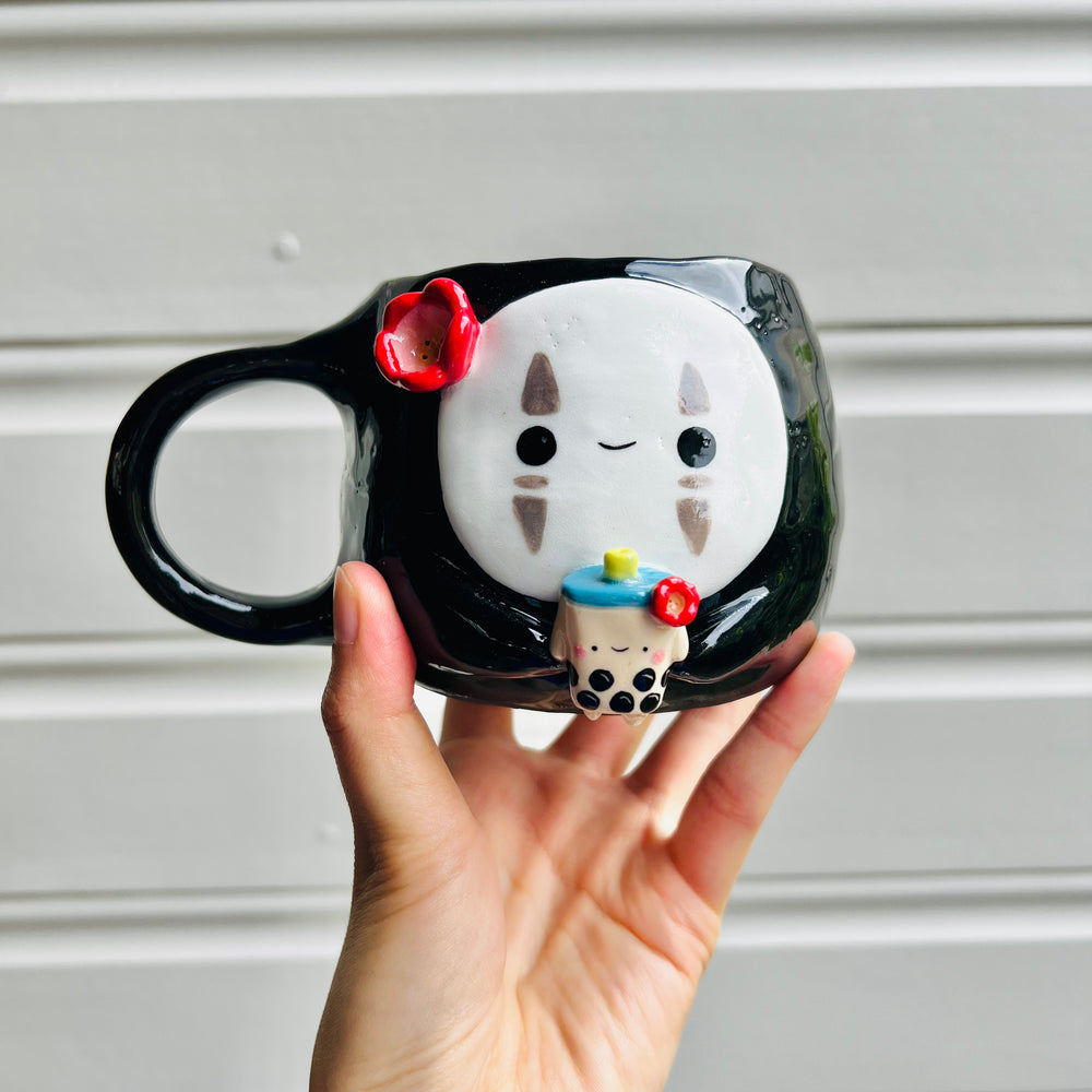 No Face with Bubble tea friend, photo 1 of 6