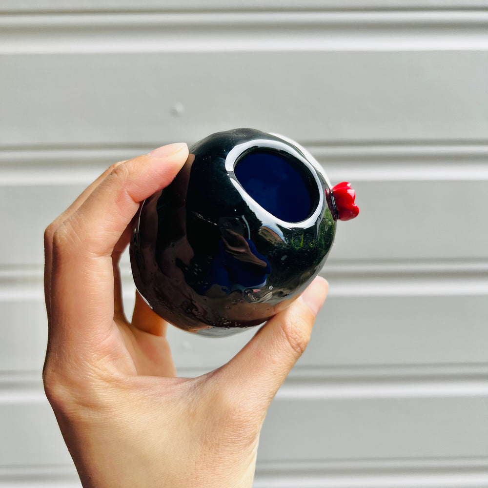No Face vase with pig friend, photo 4 of 4