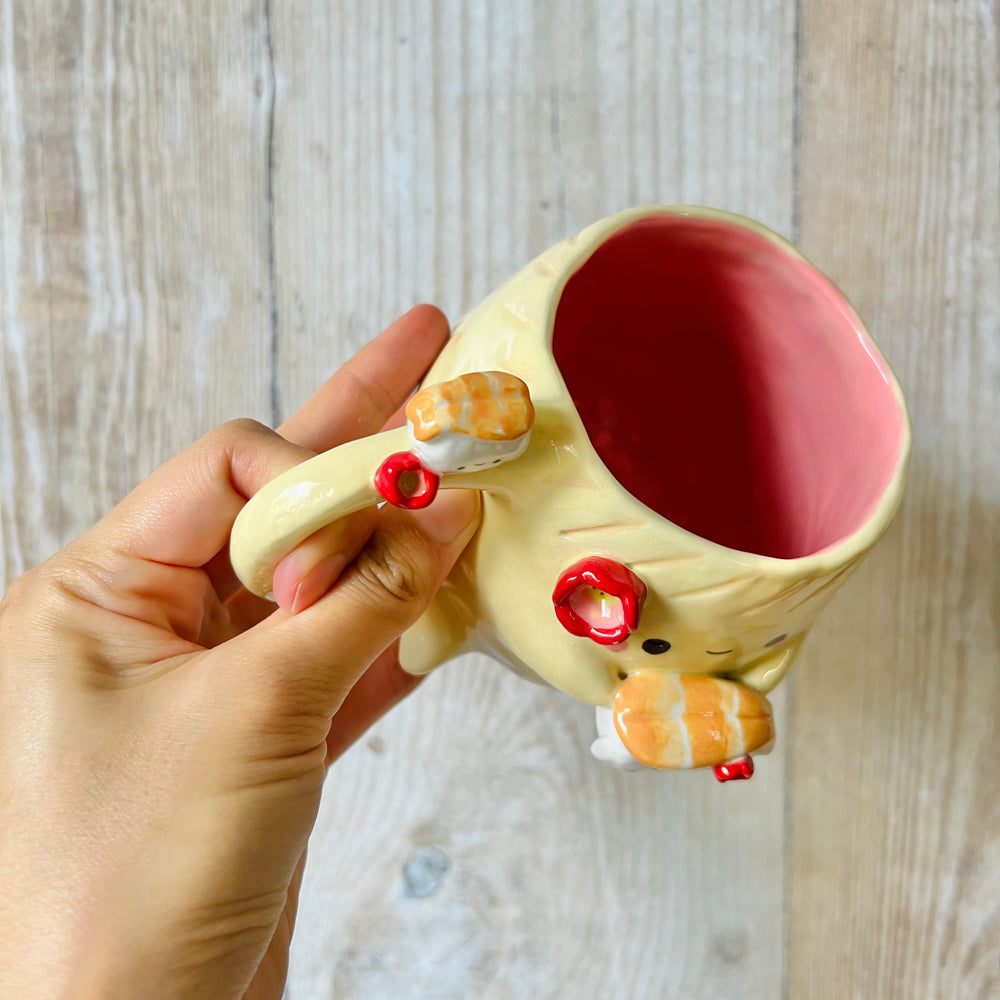 DUMPLING MUG with prawn nigiri friends, photo 6 of 10
